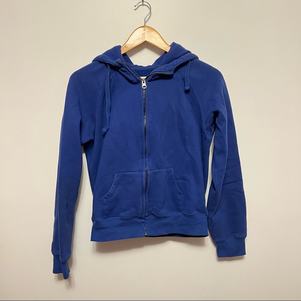 LADIES SMALL ROYAL BLUE HOODIE